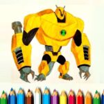 Ben10 Monsters Coloring